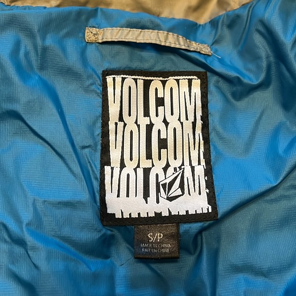 Volcom Puff Puff Give Too - Men’s Small taupe/Grey and Turquoise - new $200 - Picture 6 of 11